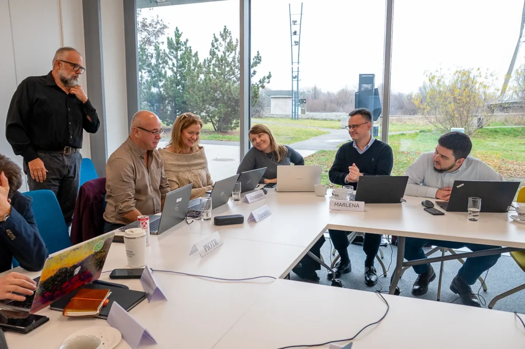 Praca w grupie podczas zjazdu AI Executive Academy