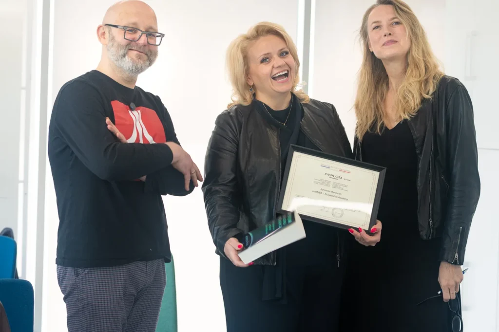 Wręczenie dyplomów AI Executive Academy